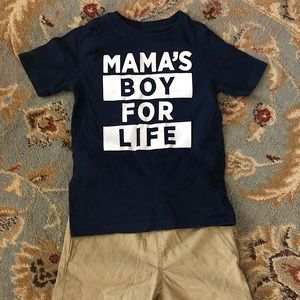 The Children’s Place “Mama’s Boy for Life” Set